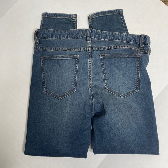 Free People Jeans Skinny Jeans With Frayed Knees Women's Size W30 - Picture 4 of 5